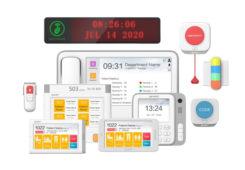 R8 - Advanced Nurse Call System with full touch screen and integration to medical devices
